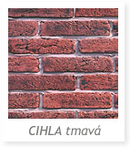 Umelý kameň CIHLA tmavá