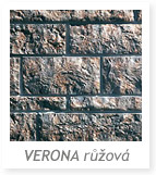 Umelý kameň VERONA růžová